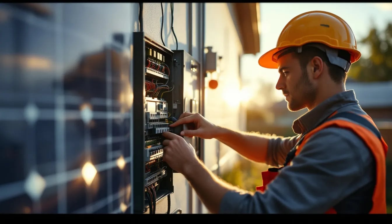 Comment raccorder un panneau solaire au tableau électrique étape par étape